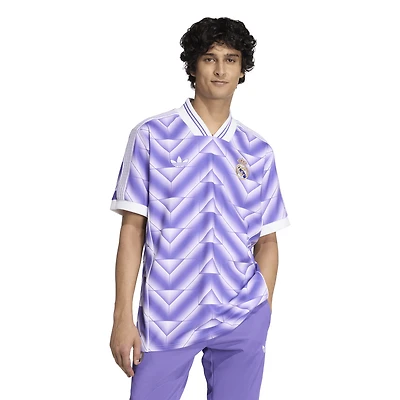 Unisex adidas Purple Real Madrid Lifestyler Fashion Jersey