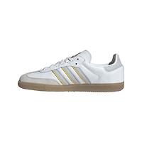 Unisex adidas White Real Madrid Home Kit Team Samba Shoes