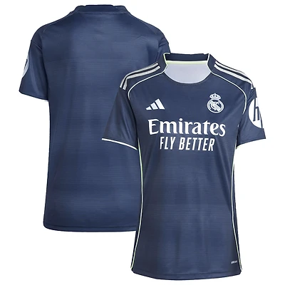 Women's adidas Blue Real Madrid 2025/26 Away Replica Jersey