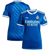 Women's adidas  Blue Real Madrid 2025/26 Third Replica Jersey