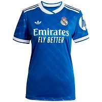 Women's adidas  Blue Real Madrid 2025/26 Third Replica Jersey