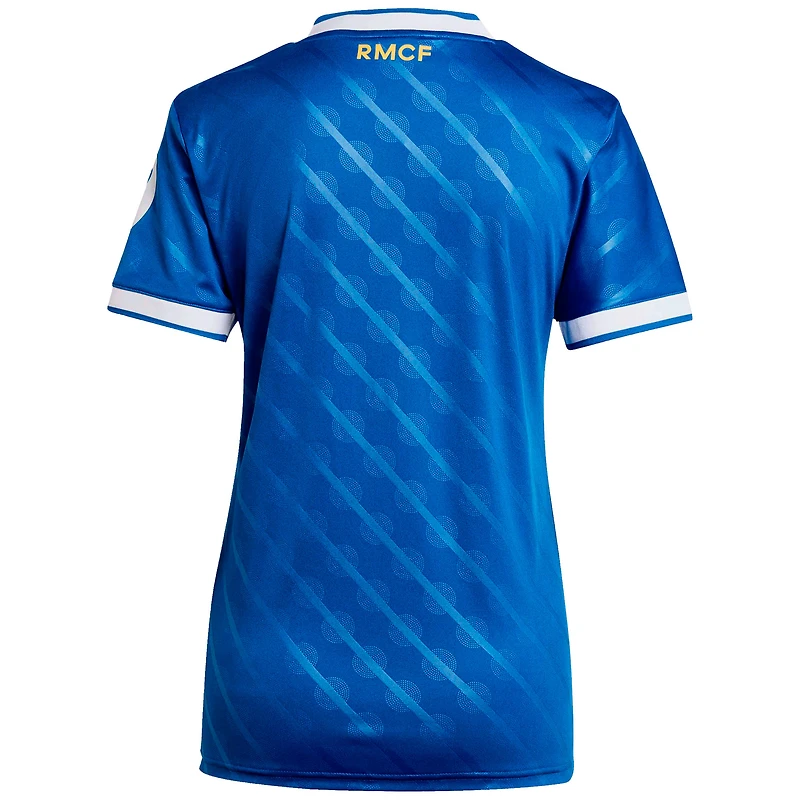 Women's adidas  Blue Real Madrid 2025/26 Third Replica Jersey