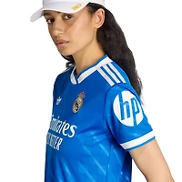 Women's adidas  Blue Real Madrid 2025/26 Third Replica Jersey