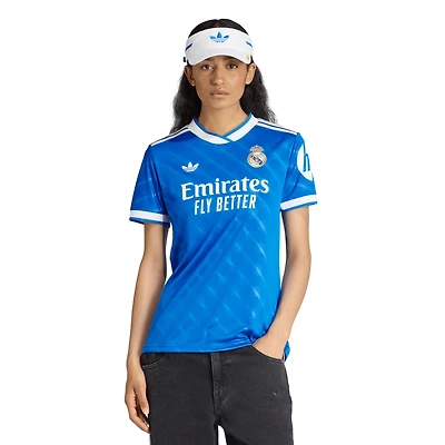 Women's adidas  Blue Real Madrid 2025/26 Third Replica Jersey