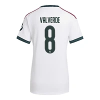 Women's adidas Federico Valverde White Real Madrid 2026/27 Home Replica Jersey