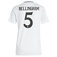 Women's adidas Jude Bellingham White Real Madrid 2024/25 Home Replica Player Jersey