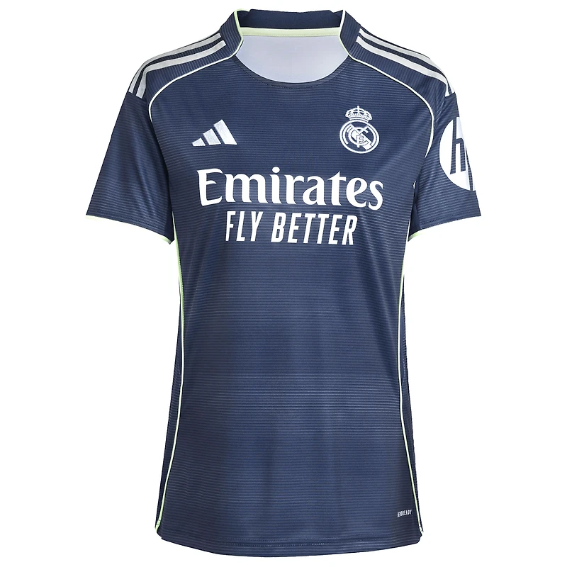Women's adidas Kylian Mbappé Blue Real Madrid 2025/26 Away Replica Player Jersey
