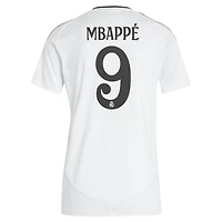 Maillot adidas Kylian Mbappé femme blanc Real Madrid 2024/25 domicile réplique joueur
