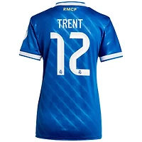 Women's adidas Trent Alexander-Arnold Blue Real Madrid 2025/26 Third Replica Player Jersey
