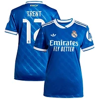 Women's adidas Trent Alexander-Arnold Blue Real Madrid 2025/26 Third Replica Player Jersey