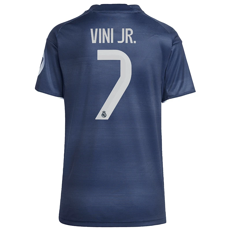 Women's adidas Vini Jr. White Real Madrid 2025/26 Home Replica Jersey