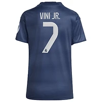Women's adidas Vini Jr. White Real Madrid 2025/26 Home Replica Jersey
