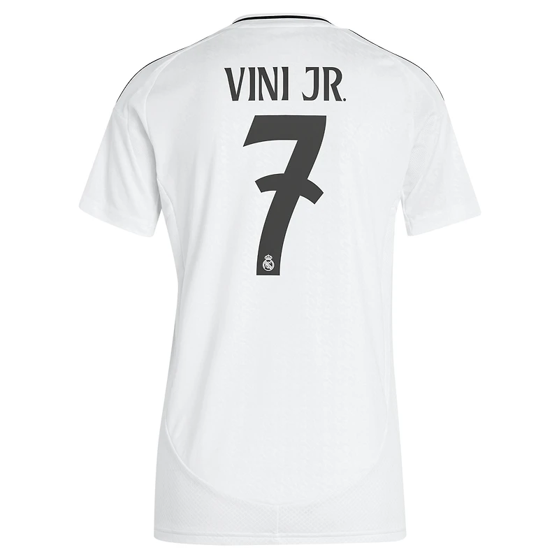 Women's adidas Vini Jr. White Real Madrid 2024/25 Home Replica Player Jersey