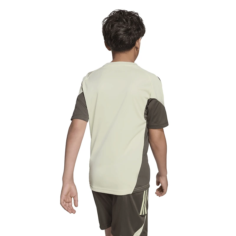 Maillot d'entraînement adidas vert clair Real Madrid 2025/26 pour jeunes