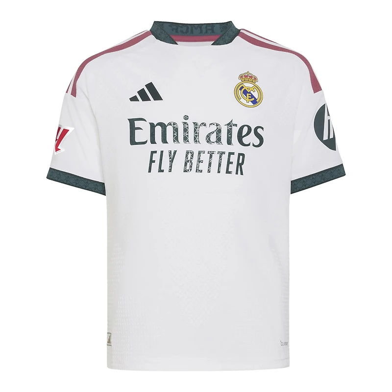 Youth adidas Federico Valverde White Real Madrid 2026/27 Home On-Field Authentic Jersey