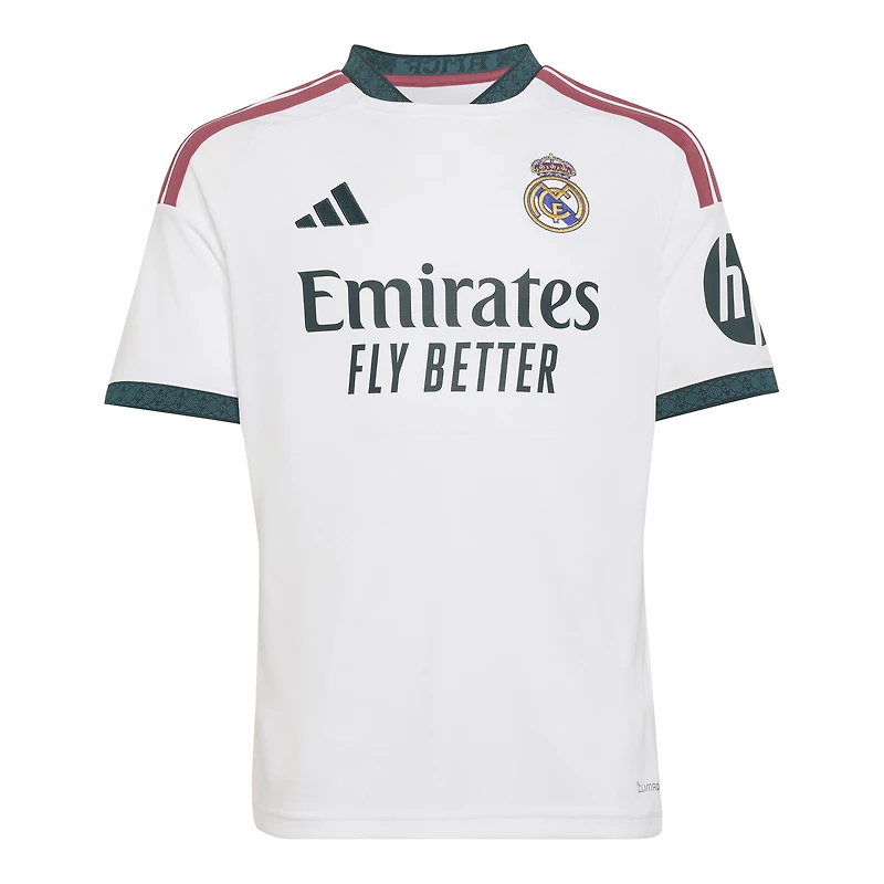 Youth adidas Federico Valverde White Real Madrid 2026/27 Home Replica Jersey