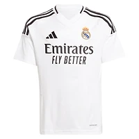Youth adidas Jude Bellingham White Real Madrid 2024/25 Home Replica Player Jersey