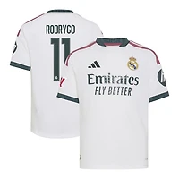 Youth adidas Rodrygo White Real Madrid 2026/27 Home On-Field Authentic Jersey