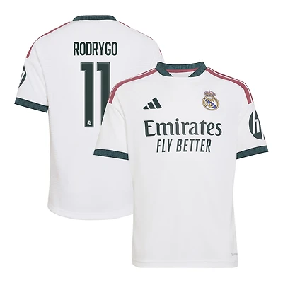 Youth adidas Rodrygo White Real Madrid 2026/27 Home Replica Jersey