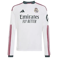 Youth adidas Rodrygo White Real Madrid 2026/27 Home Replica Long Sleeve Jersey