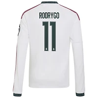 Youth adidas Rodrygo White Real Madrid 2026/27 Home Replica Long Sleeve Jersey