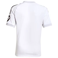 Maillot adidas blanc pour jeunes, réplique domicile du Real Madrid 2025/26
