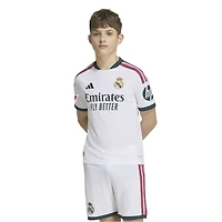 Youth adidas  White Real Madrid 2026/27 Home On-Field Authentic Patch Jersey