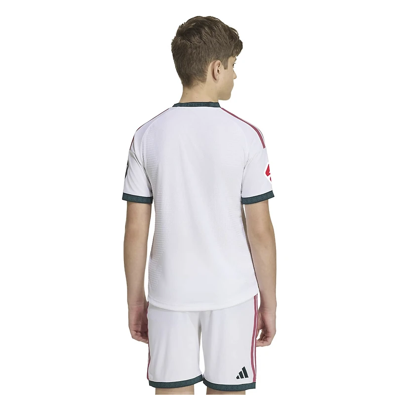 Youth adidas White Real Madrid 2026/27 Home On-Field Authentic Patch Jersey