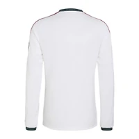 Youth adidas  White Real Madrid 2026/27 Home Replica Long Sleeve Jersey