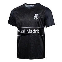 Youth Sport Design Sweden  Black Real Madrid Home Sideline T-Shirt