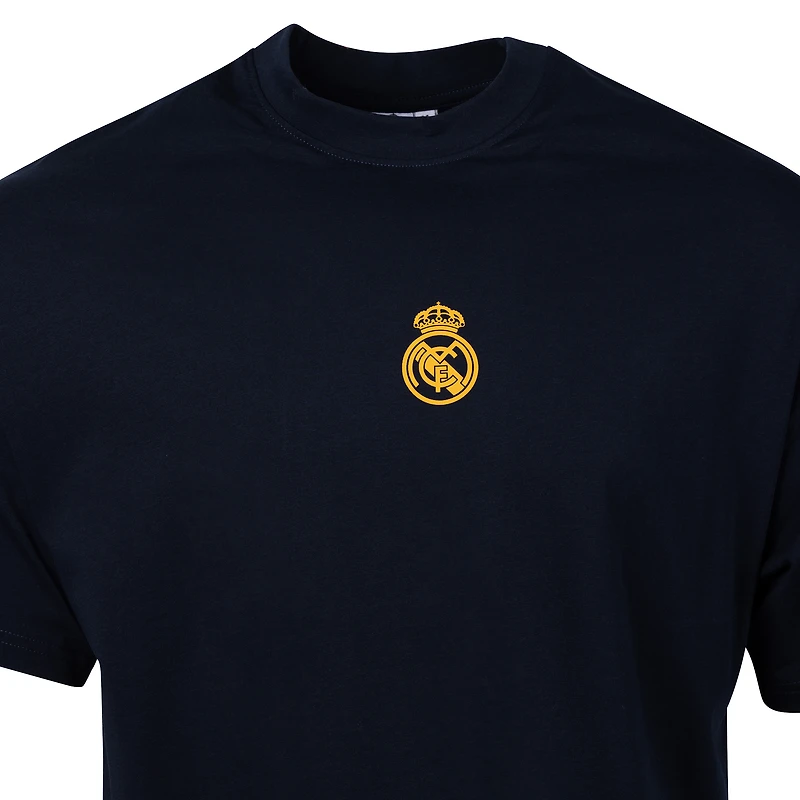 Youth Sport Design Sweden Navy Real Madrid Game Day Graphic T-Shirt