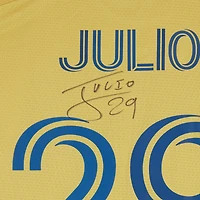 Anderson Julio Real Salt Lake Autographed Match-Used #29 Gold adidas Jersey from the 2024 MLS Season - Size S