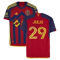 Anderson Julio Real Salt Lake Autographed Match-Used #29 Red adidas Jersey from the 2024 MLS Season - Size S