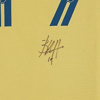 Bode Hidalgo Real Salt Lake Autographed Match-Used #19 Gold adidas Jersey from the 2024 MLS Season - Size M