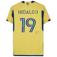 Bode Hidalgo Real Salt Lake Autographed Match-Used #19 Yellow Jersey from the 2023 MLS Season