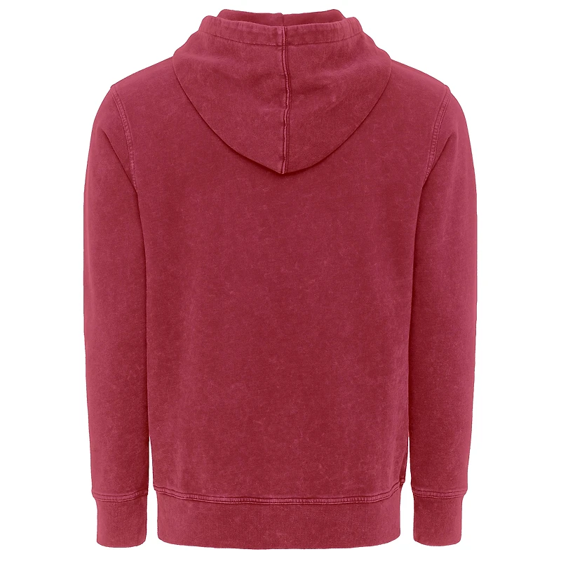 Men's Sportiqe  Crimson Real Salt Lake Distressed Jimi Pullover Hoodie