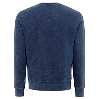 Sweat-shirt Freddy Sportiqe bleu marine Real Salt Lake pour homme, effet vieilli