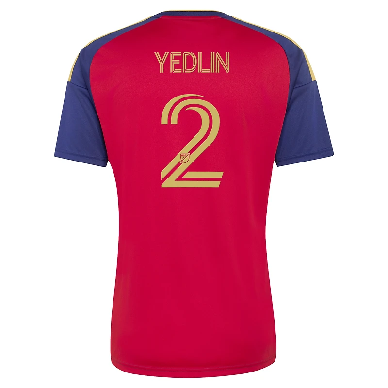 Maillot réplique adidas DeAndre Yedlin rouge Real Salt Lake 2026 The Switchback pour homme