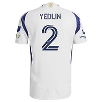 Men's adidas DeAndre Yedlin White Real Salt Lake 2025 Grid City On-Field Authentic Jersey