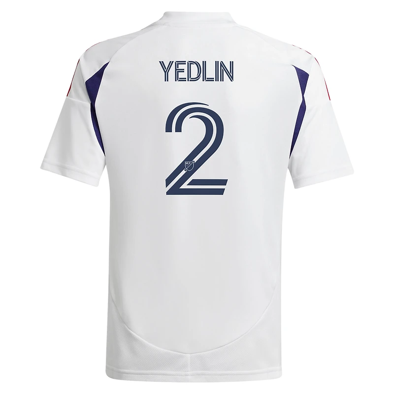 Maillot réplique adidas DeAndre Yedlin blanc Real Salt Lake 2025 Grid City pour homme