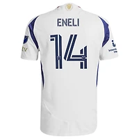 Men's adidas Emeka Eneli White Real Salt Lake 2025 Grid City On-Field Authentic Jersey