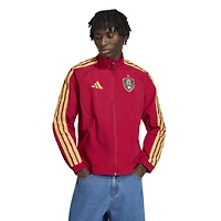Men's adidas  Red Real Salt Lake 2026 Anthem Raglan Full-Zip Jacket
