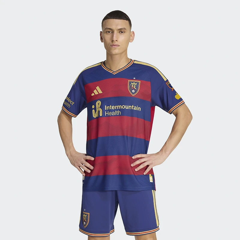 Maillot authentique adidas Real Salt Lake 2026 The Switchback rouge pour homme