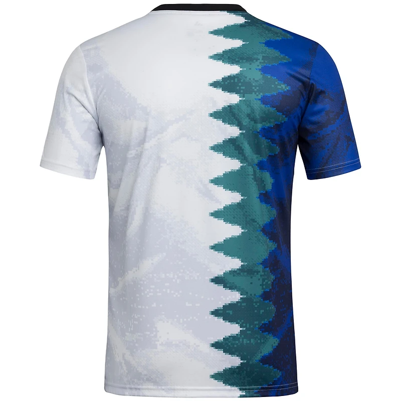Men's adidas White Real Salt Lake 2025 Gaming AEROREADY Pre-Match Top