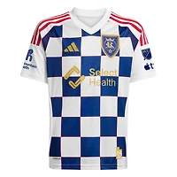 Men's adidas White Real Salt Lake 2025 Grid City Authentic Jersey