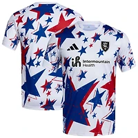 Men's adidas  White Real Salt Lake 2026 Americana Pre-Match Jersey