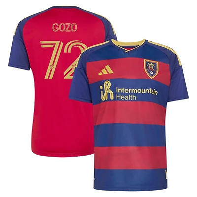 Maillot réplique adidas Zavier Gozo rouge Real Salt Lake 2026 The Switchback pour homme