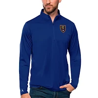 Pull zippé à quart de tour Antigua Royal Real Salt Lake Tribute pour homme