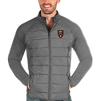 Veste zippée intégrale Antigua Steel Real Salt Lake Altitude pour homme