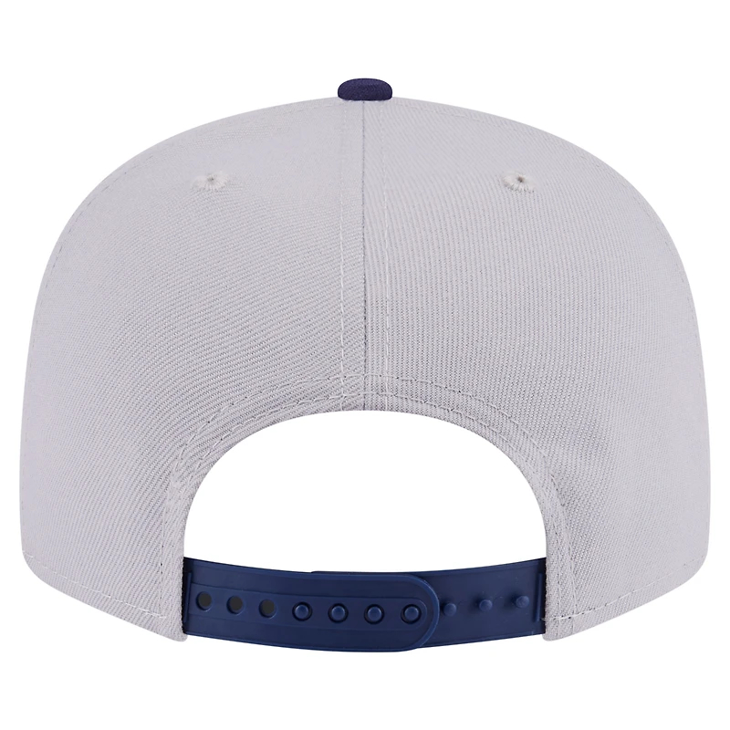 Casquette snapback bicolore 9FIFTY gris Real Salt Lake pour homme de New Era